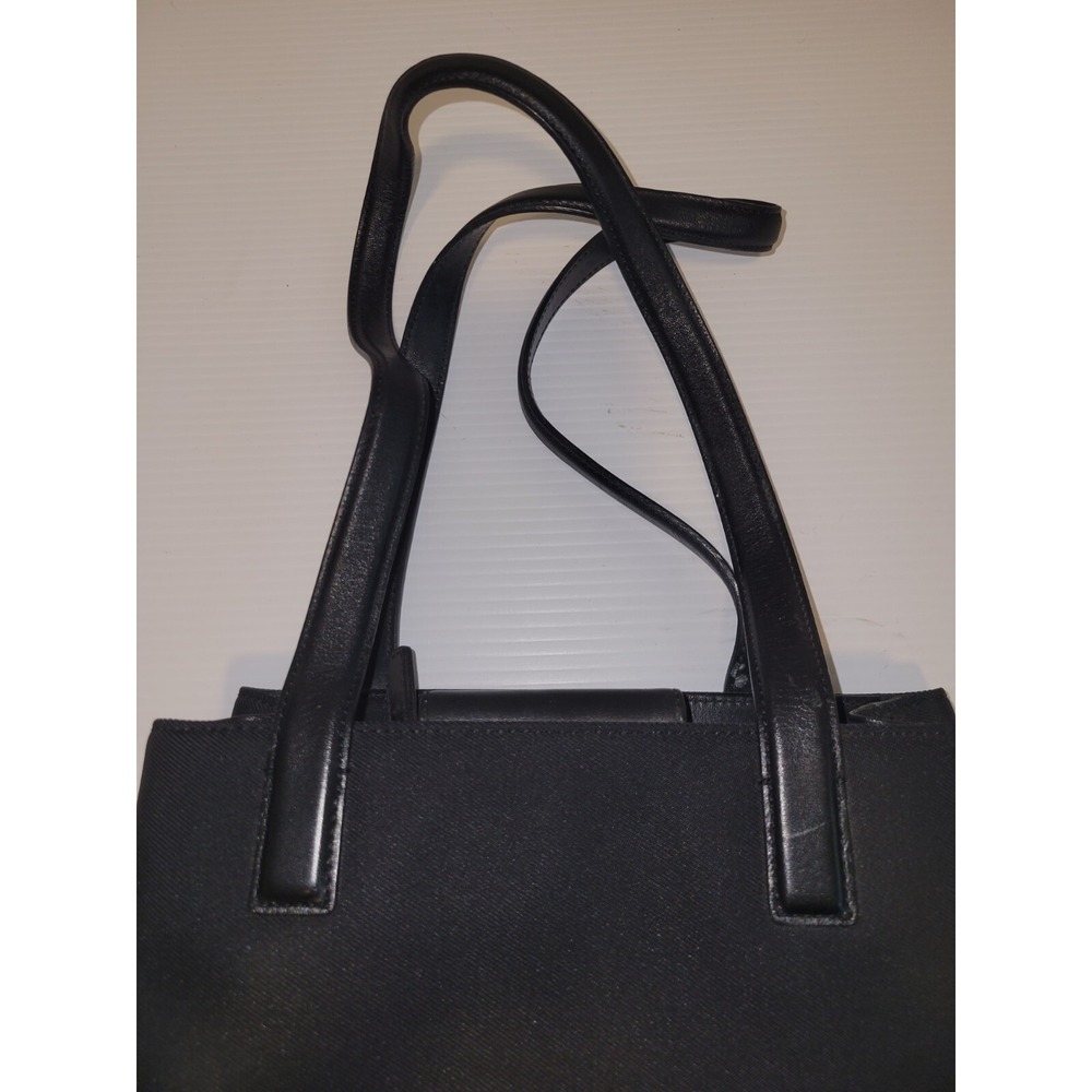 Vintage Coach Black Twill Nylon Mercer Bag 7411 - Picture 3 of 15